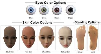 Realistic head Lifelike Vagina cheap silicone sex doll xxx sexy love for men by automatic woman